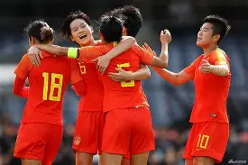 女足比赛中，中国队人气居高不下